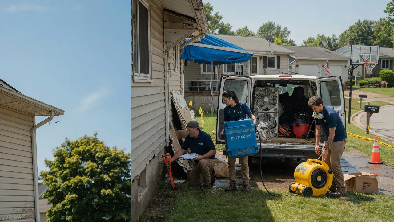 Ceiling Leak Cleanup in Beaver Falls, PA near me